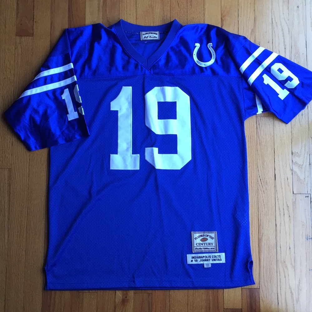 Colts Unitas Jersey, Players of the Century
